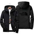 2025 Men'S Fashion Windproof Zipper Hooded Jacket Casual Outdoor Sportswear for Streetwear Running and Daily Comfortable Wear
